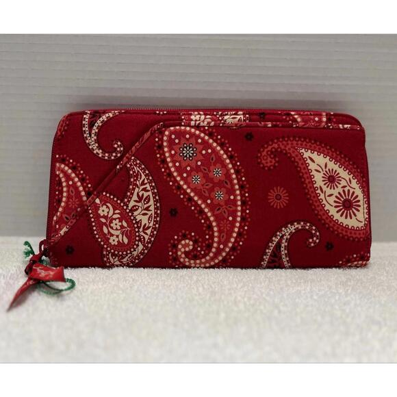 Other - Vera Bradley Mesa Red Travel Wallet
